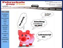 Tablet Screenshot of fahrschule-easyplus.de